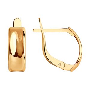 Серёжки Английские Алмазная грань
